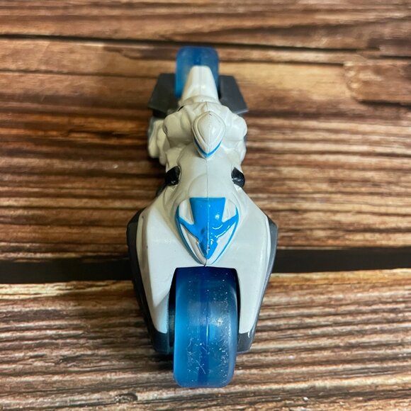 Max Steel McDonald's Happy Meal White Street Bike Motorcycle Toy 4in (SKU: 14TO) - Picture 3 of 5